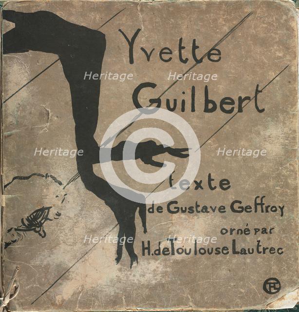 Yvette Guilbert - French Series, 1894. Creator: Henri de Toulouse-Lautrec (French, 1864-1901).