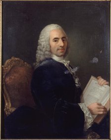 Portrait du docteur François Quesnay (1694-1774), médecin et économiste, after 1743. Creator: Ecole Francaise.