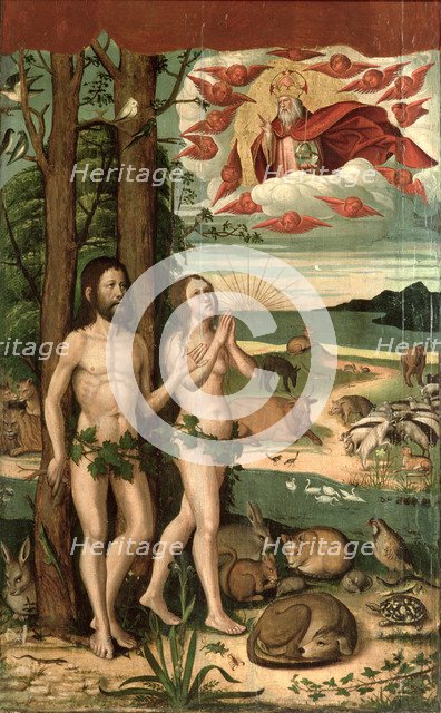 Adam, Eve and the Creation.