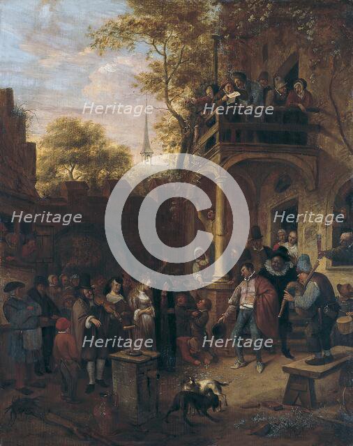 Country Wedding, 1649. Creator: Jan Steen.