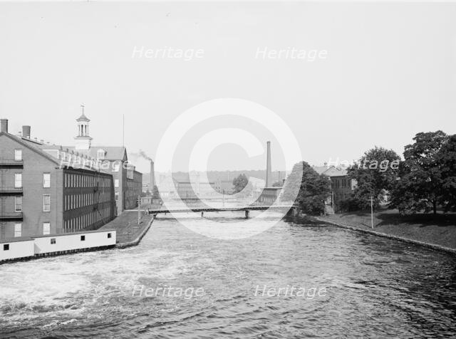 Paper mills, Holyoke, Mass., between 1900 and 1906. Creator: Unknown.
