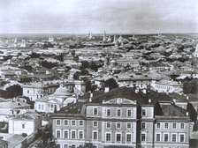 View of Moscow from the Ivan the Great Bell Tower, Russia, 1884. Artist: Unknown