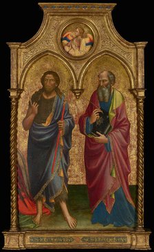 Saints John the Baptist and John the Evangelist, 1408. Creator: Mariotto di Nardo.