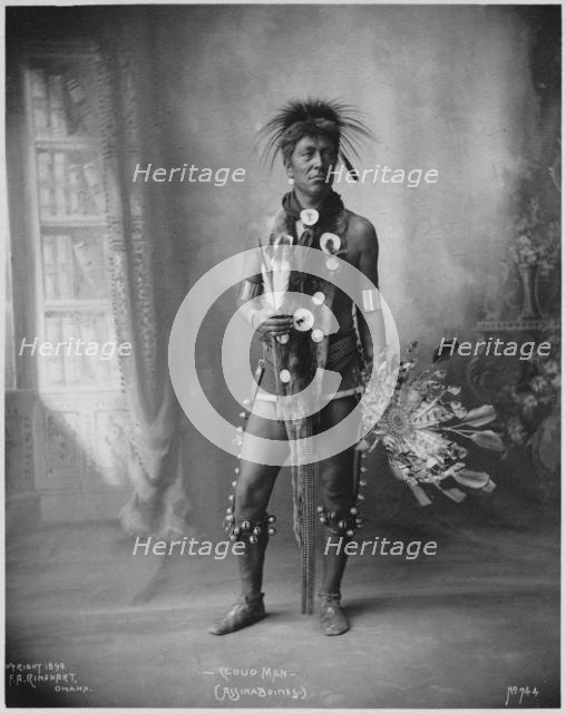 Cloud Man (Assinaboines), 1898. Creator: Frank A. Rinehart (American, 1861-1928).