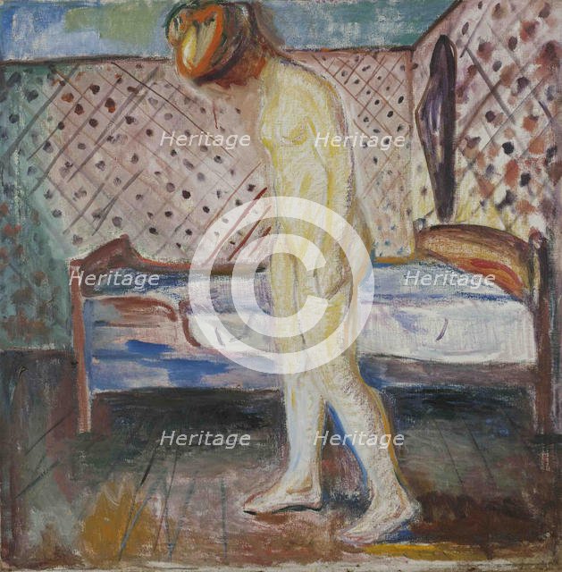 Weeping Woman. Artist: Munch, Edvard (1863-1944)