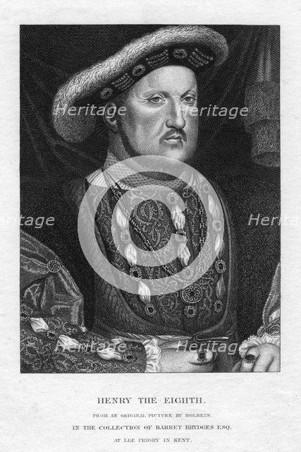 Henry VIII of England, (1491-1547). Artist: Unknown