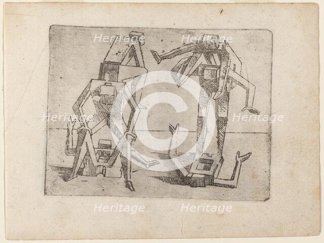 From "Bizzarie di varie Figure", 1624. Creator: Giovanni Battista Bracelli.