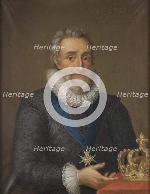 Henry IV, 1553-1610, King of France, c16th century. Creator: Anon.
