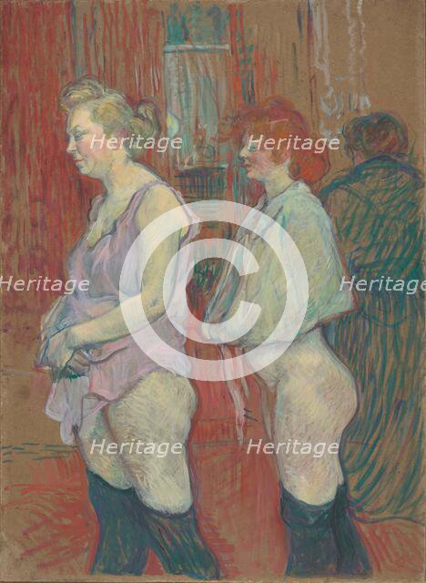 Rue des Moulins, 1894, 1894. Creator: Henri de Toulouse-Lautrec.