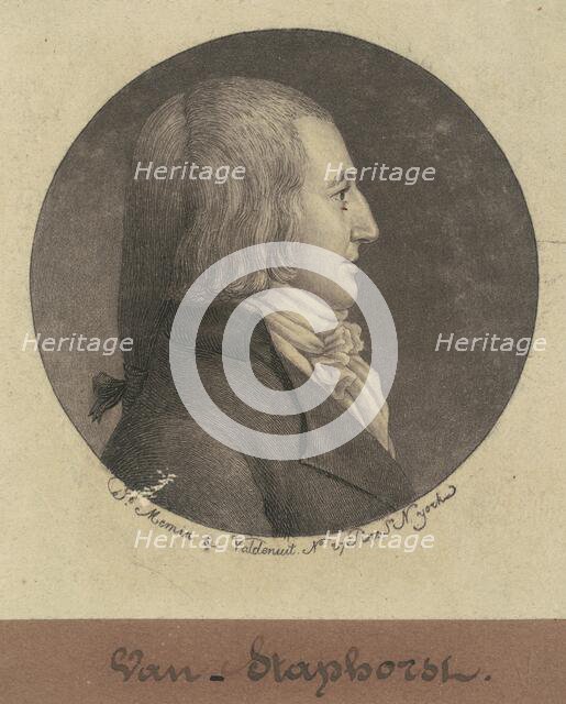 Van Staphorst, 1796-1797. Creator: Charles Balthazar Julien Févret de Saint-Mémin.