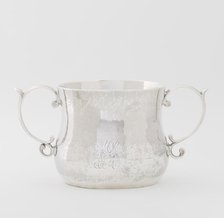 Caudle Cup, c. 1690. Creator: Jeremiah Dummer.