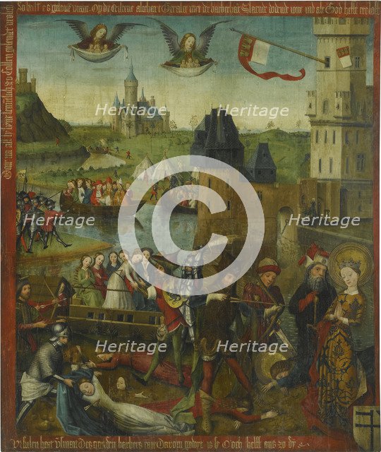 The Martyrdom of Saint Ursula and the Eleven Thousand Virgins of Cologne.