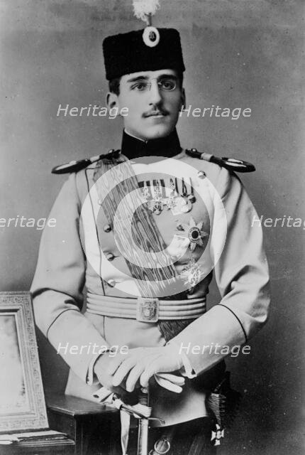 H.R.H. Prince Alexander of Servia, between c1910 and c1915. Creator: Bain News Service.