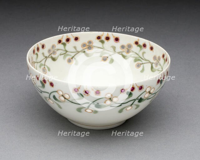 Bowl, France, c. 1900. Creator: Limoges Pottery and Porcelain Factories.