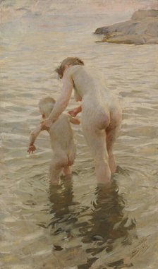 The First Time, 1888. Creator: Anders Leonard Zorn.