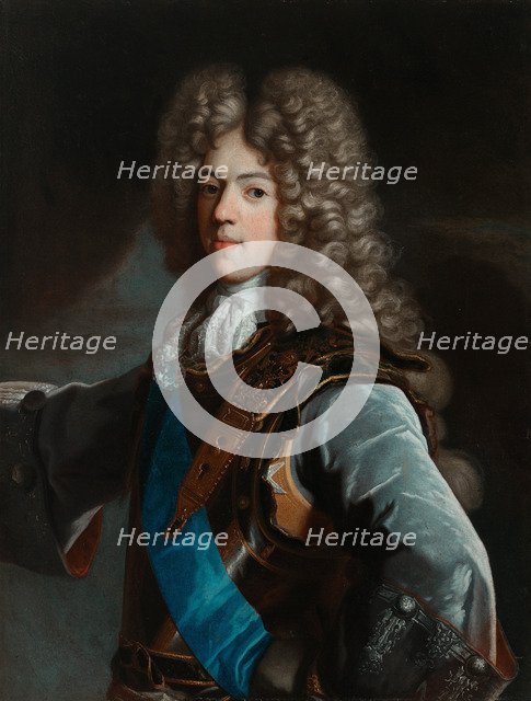 Portrait of Konstanty Wladyslaw Sobieski (1680-1726). Artist: Rigaud, Hyacinthe François Honoré, Circle of 