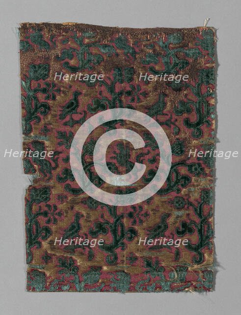 Fragment, Italy, First half of the 17th century. Creator: Unknown.