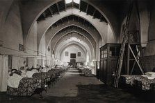 Hospital de la Santa Cruz, Barcelona: a ward, c1900. Creator: Unknown.