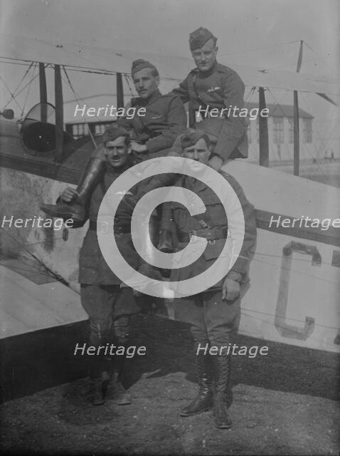 E. Wilmot, J. Gray, D.M. McBeath, and Bonnard, between c1915 and c1920. Creator: Bain News Service.