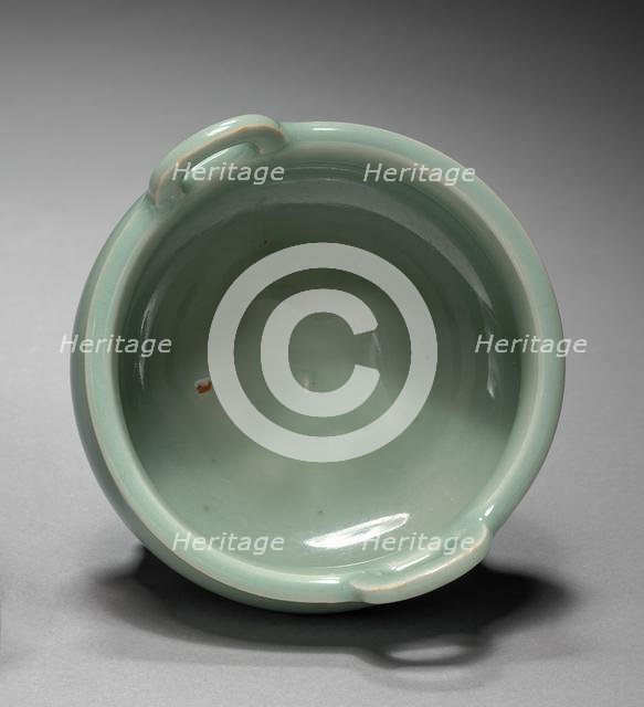 Incense Burner in Tripod Form (bronze lid), 1800s. Creator: Unknown.