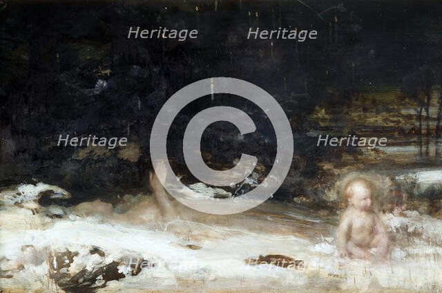 The death of the year, 1910-1912. Creator: Charles Sims.