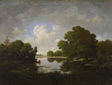 The Banks of the Bouzanne River, 1860-1869. Creator: Theodore Rousseau.
