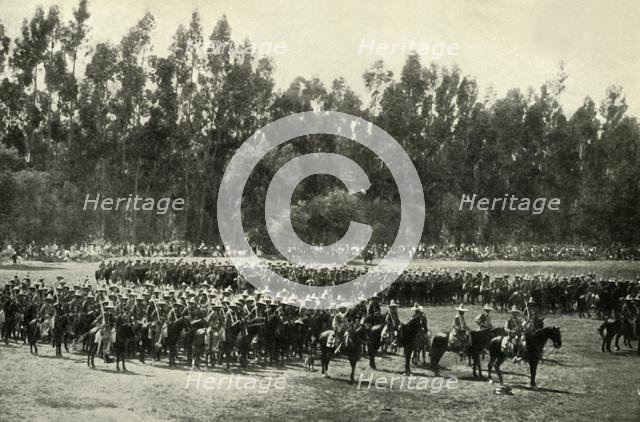 'The Famous Mexican "Rurales", or Rural Mounted Police', 1919. Creator: Unknown.