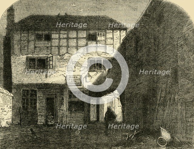 'The Old Red Lion, from the Front', c1872. Creator: Unknown.