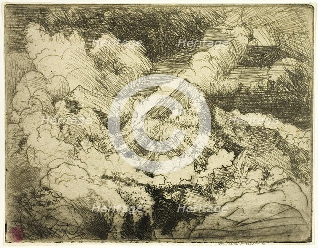 Mountain Peaks, 1908. Creator: Donald Shaw MacLaughlan.