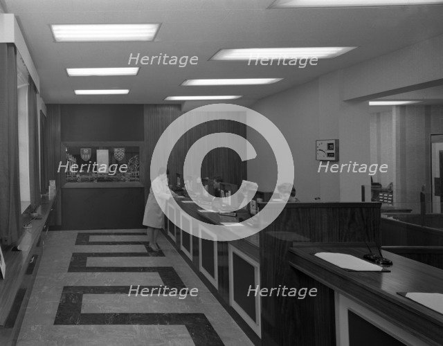 The Natwest Bank, Glossop Road, Sheffield, South Yorkshire, 1966. Artist: Michael Walters