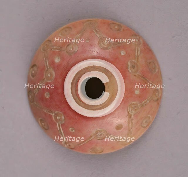 Spindle Whorl, Iran, 9th-10th century. Creator: Unknown.