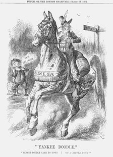 Yankee Doodle, 1872. Artist: Joseph Swain