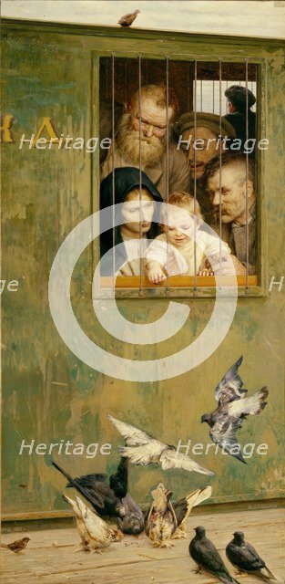 Life Is Everywhere, 1888. Artist: Yaroshenko, Nikolai Alexandrovich (1846-1898)