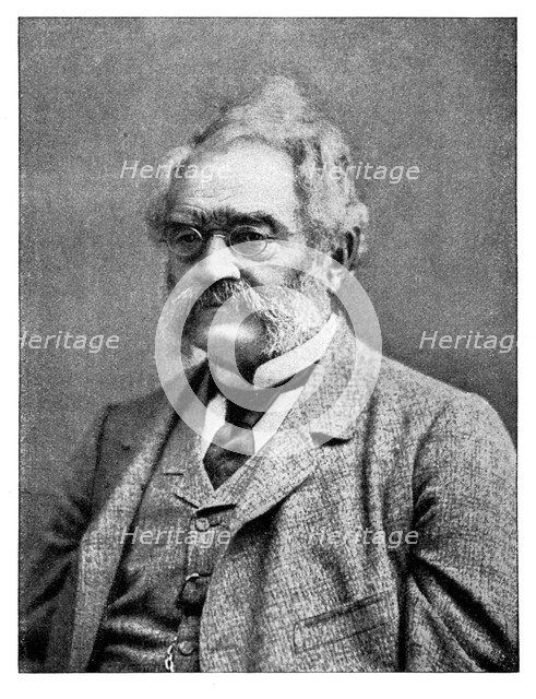 Ernst Werner von Siemens 19th century German inventor and industrialist, (1900). Artist: Unknown