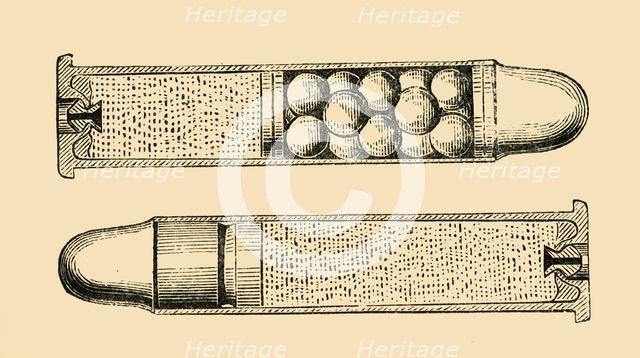 'The Gatling Mitrailleuse', c1872. Creator: Unknown.