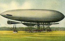 Gross-Basenach M I military airship, 1908, (1932). Creator: Unknown.