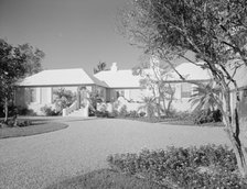 Albert D. Williams, residence in Naples, Florida, 1959. Creator: Gottscho-Schleisner, Inc.