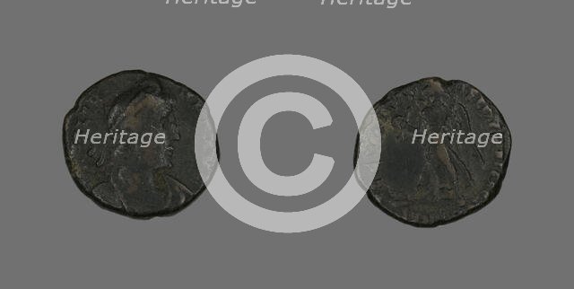 Coin Portraying Emperor Valens, 364-378. Creator: Unknown.