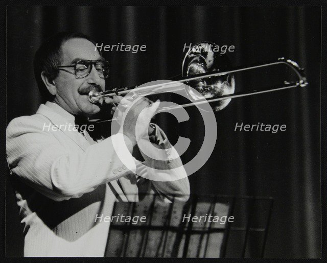 Don Lusher, trombonist and bandleader of the Ted Heath Orchestra. Artist: Denis Williams