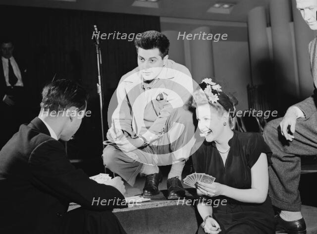 Portrait of Margaret Whiting and Johnny Desmond, New York, N.Y., 1946. Creator: William Paul Gottlieb.