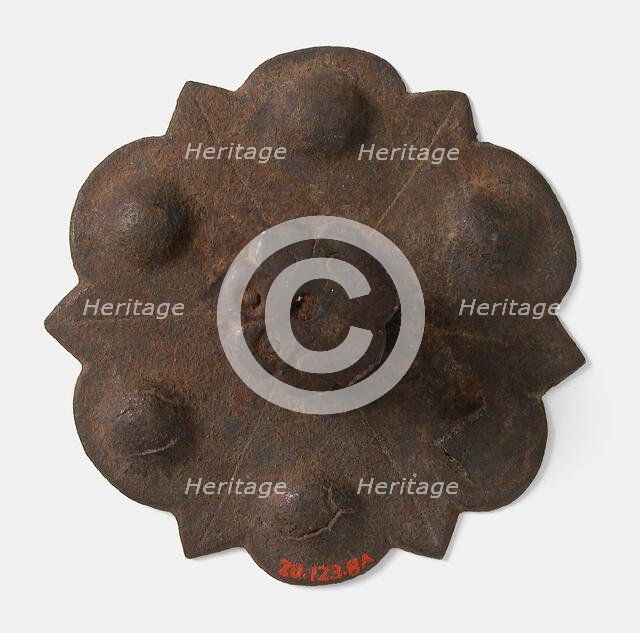 Nail, Head, French or Spanish, 16th-17th century. Creator: Unknown.