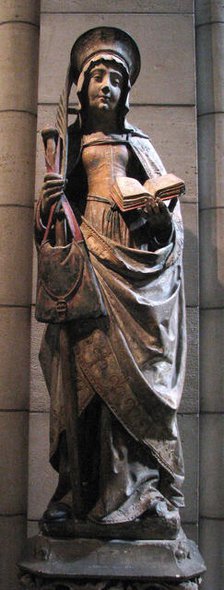 Saint Savina of Troyes or Saint Syra, French, 1510-20. Creator: Unknown.