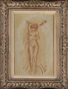 Nu de face, c.1905. Creator: Pierre Bonnard.