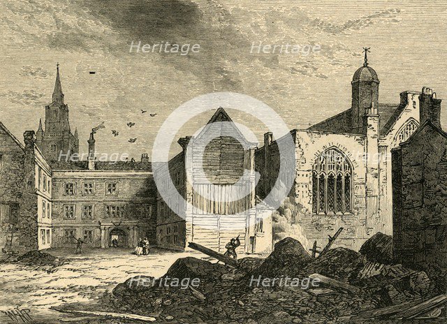 'Blackwell Hall in 1812', (1897). Creator: Unknown.