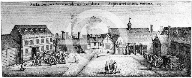 Arundel House, Strand, 17th century, (1908). Artist: Unknown