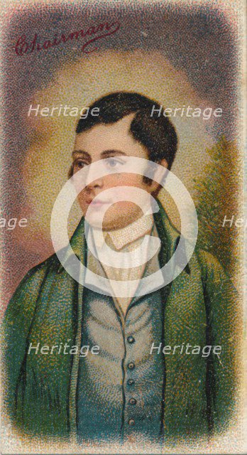 Robert Burns, Scottish poet (1759-1796), 1912. Artist: Unknown