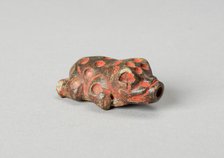Container for Lime in the Shape of a Frog, c. A.D. 600/1000. Creator: Unknown.