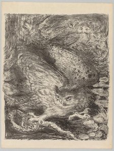The Vintages!: Seven Owls and a Serpent, c. 1900. Creator: Henri de Groux (Belgian, 1867-1930).