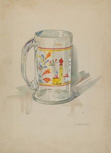 Mug, 1935/1942. Creator: Lillian Causey.