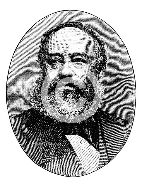 James Prescott Joule, English physicist, c1895. Artist: Unknown